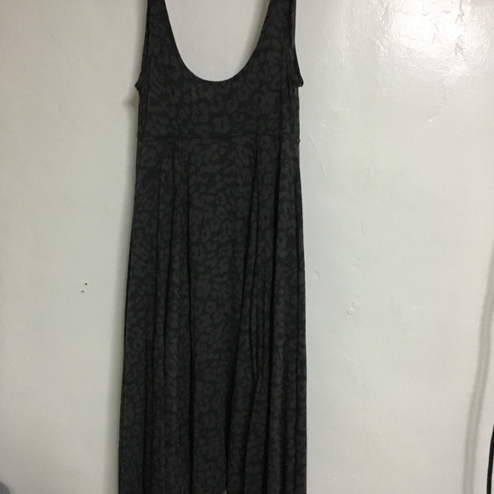 Free People Leopard Print Burnout Dress - Picture 4 of 4